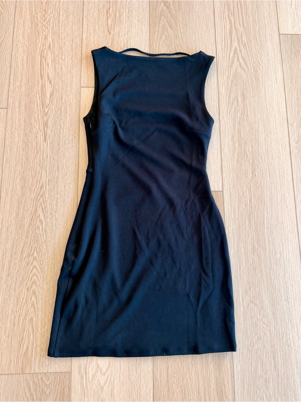 Hello Molly Black Mini Sheath Dress